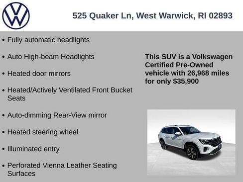 Certified 2024 Volkswagen Atlas SEL image 19