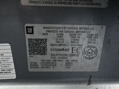 Used 2020 Chevrolet Silverado 1500 LT Trail Boss w/ Convenience Package image 49