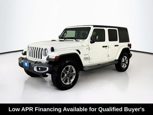 Used 2019 Jeep Wrangler Unlimited Sahara AWD/4WD image 3