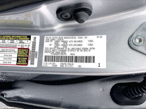 New 2026 Toyota Tundra Limited image 21