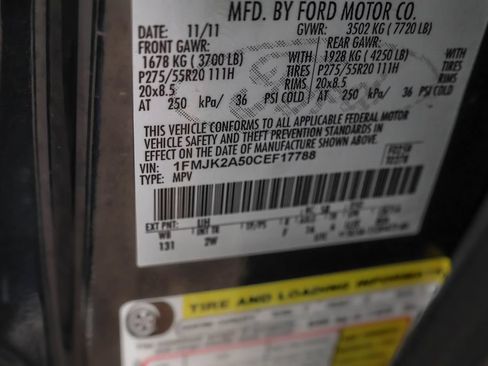 Used 2012 Ford Expedition EL Limited AWD/4WD image 38