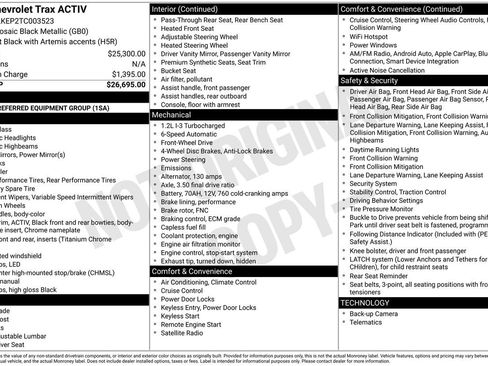 Used 2026 Chevrolet Trax ACTIV image 33