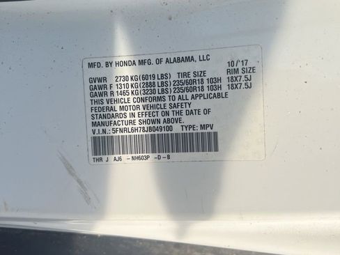 Used 2018 Honda Odyssey EX-L image 9