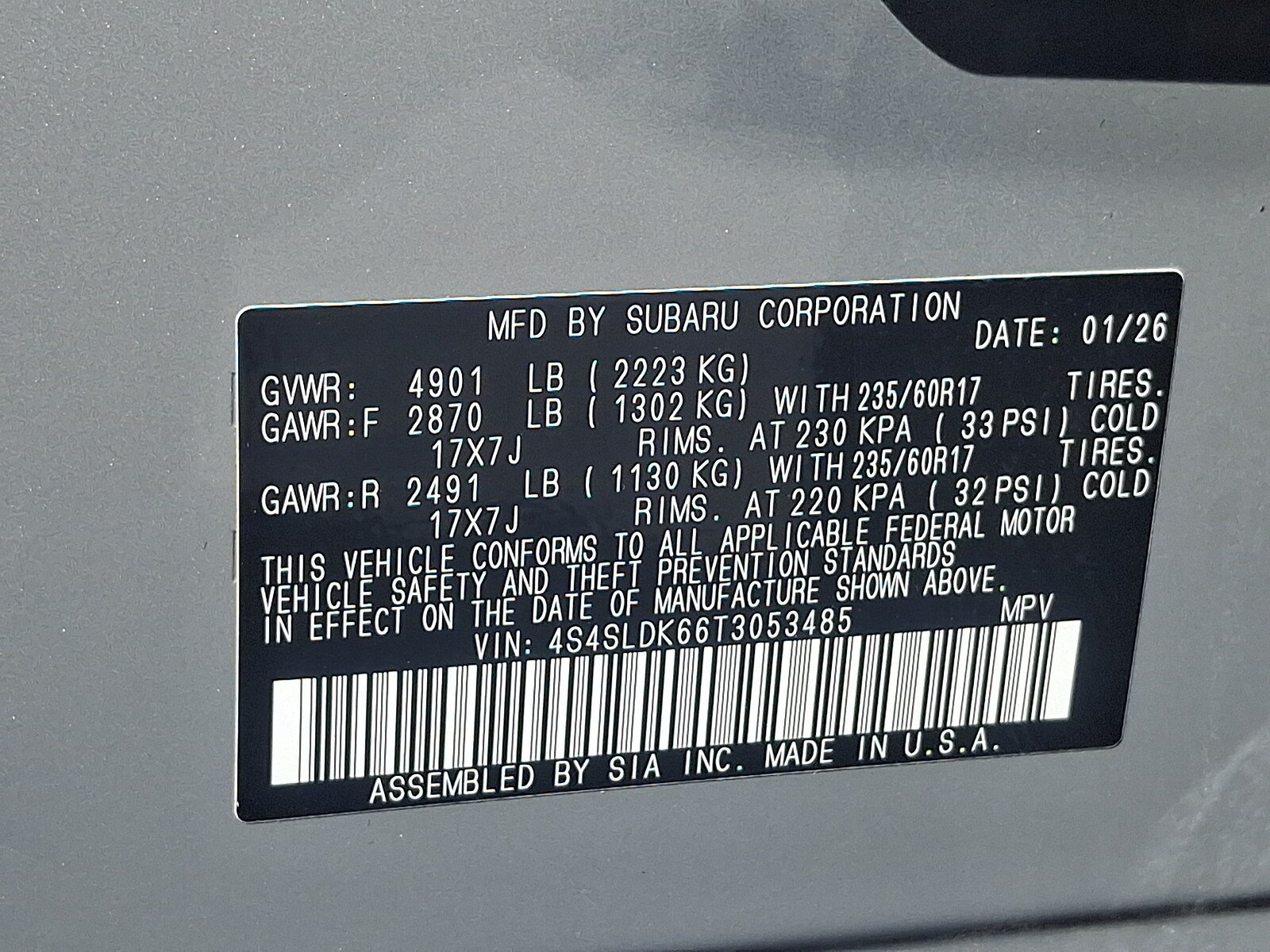 Certified 2026 Subaru Forester Wilderness AWD/4WD image 27