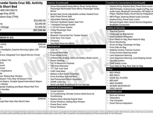 Used 2025 Hyundai Santa Cruz SEL FWD image 7