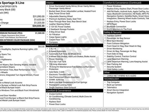 Certified 2023 Kia Sportage X-Line w/ X-Line Premium Package image 7