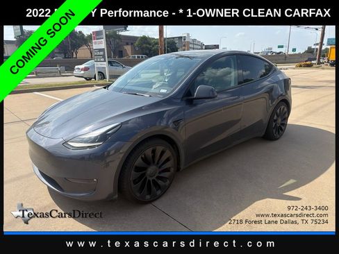 Used 2022 Tesla Model Y Performance AWD/4WD image 1