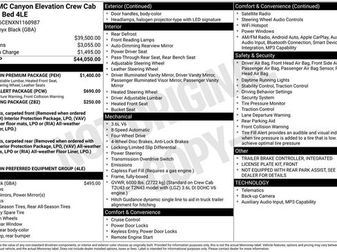 Used 2022 GMC Canyon Elevation w/ Elevation Premium Package AWD/4WD image 26