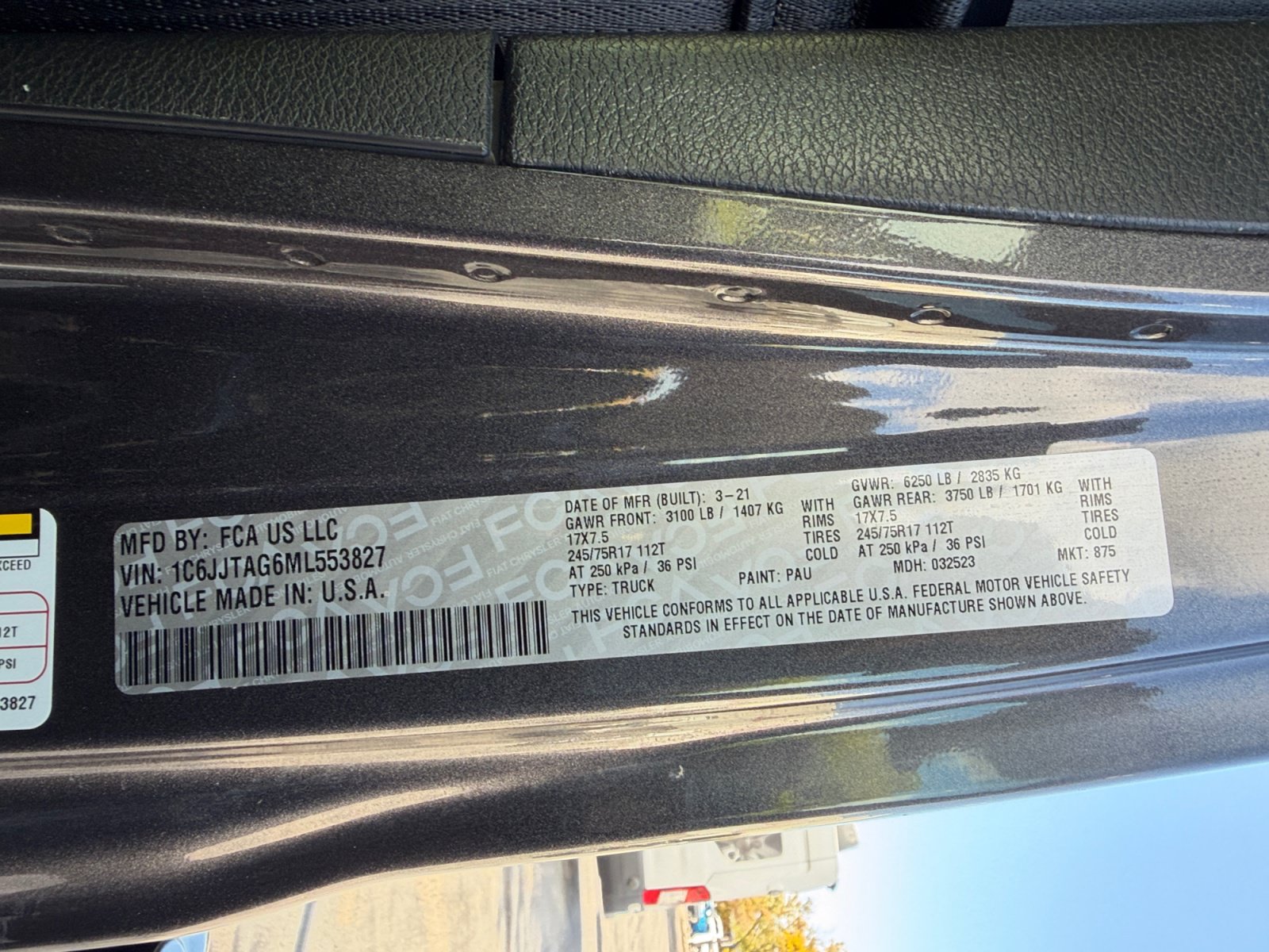Used 2021 Jeep Gladiator Sport AWD/4WD image 30