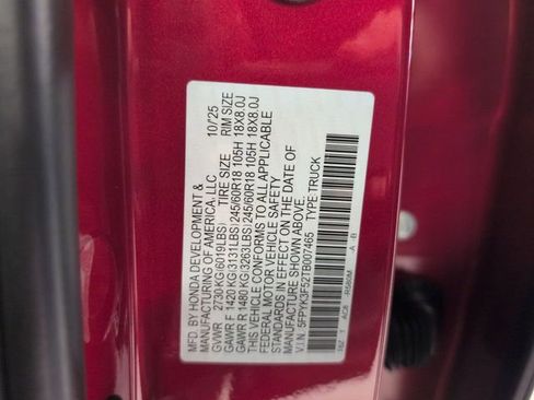 New 2026 Honda Ridgeline RTL image 36