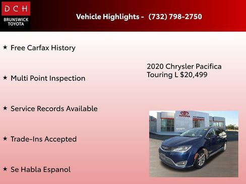 Used 2020 Chrysler Pacifica Touring-L image 4