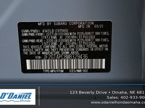 Used 2021 Subaru Crosstrek 2.0i Premium w/ Popular Package #3 AWD/4WD image 42