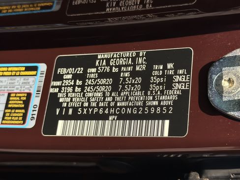 Used 2022 Kia Telluride S FWD image 32