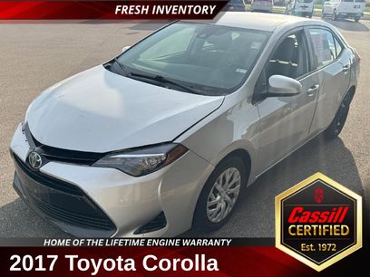 Used 2017 Toyota Corolla LE w/ Carpet Mat Package (TMS)