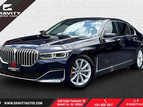 Used 2020 BMW 740i w/ Cold Weather Package RWD image 1