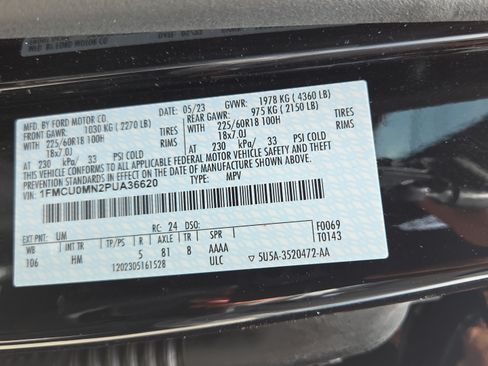 Used 2023 Ford Escape ST-Line w/ Tech Pack #1 FWD image 21