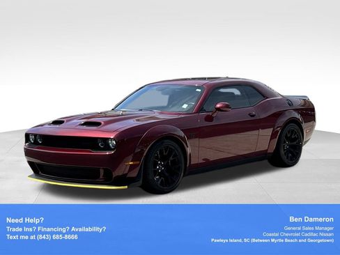 Used 2023 Dodge Challenger SRT Hellcat RWD image 1