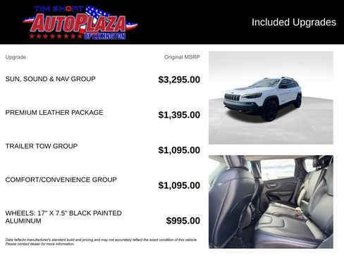 Used 2022 Jeep Cherokee Trailhawk w/ Sun, Sound & Nav Group AWD/4WD image 22