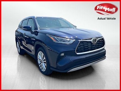 New 2025 Toyota Highlander Platinum