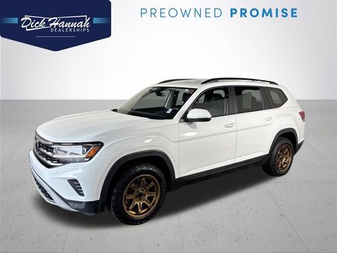 Used 2021 Volkswagen Atlas SE w/ Towing Package AWD/4WD image 1