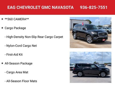 Used 2019 INFINITI QX80 Luxe w/ All-Season Package RWD image 8