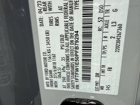 Used 2023 Ford F150 XLT w/ Equipment Group 301A Mid AWD/4WD image 35