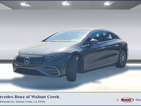 Used 2023 Mercedes-Benz EQS 580 4MATIC Sedan image 1