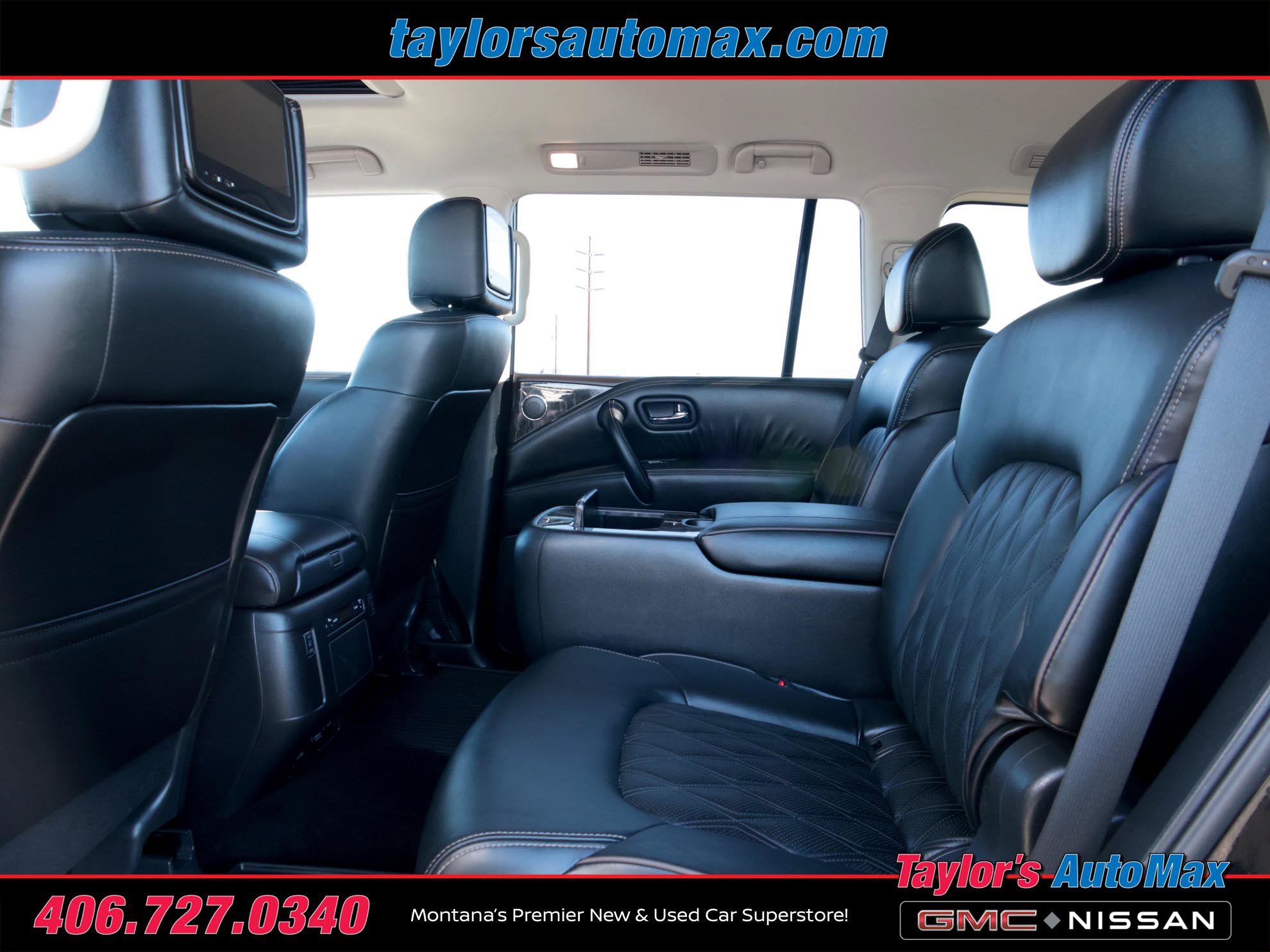 Used 2023 Nissan Armada Platinum w/ Captain's Chairs Package AWD/4WD image 6