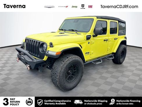 Used 2022 Jeep Wrangler Unlimited Rubicon 4xe w/ Safety Group AWD/4WD image 1