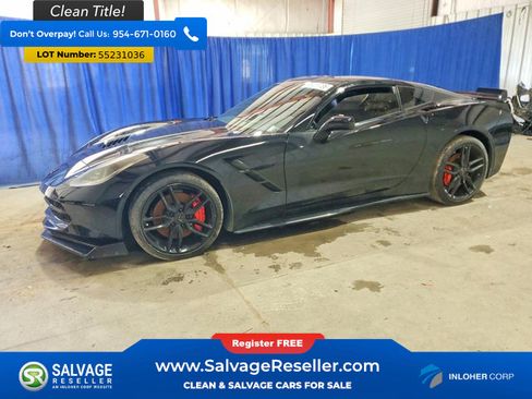 Used 2014 Chevrolet Corvette Stingray Coupe RWD image 1