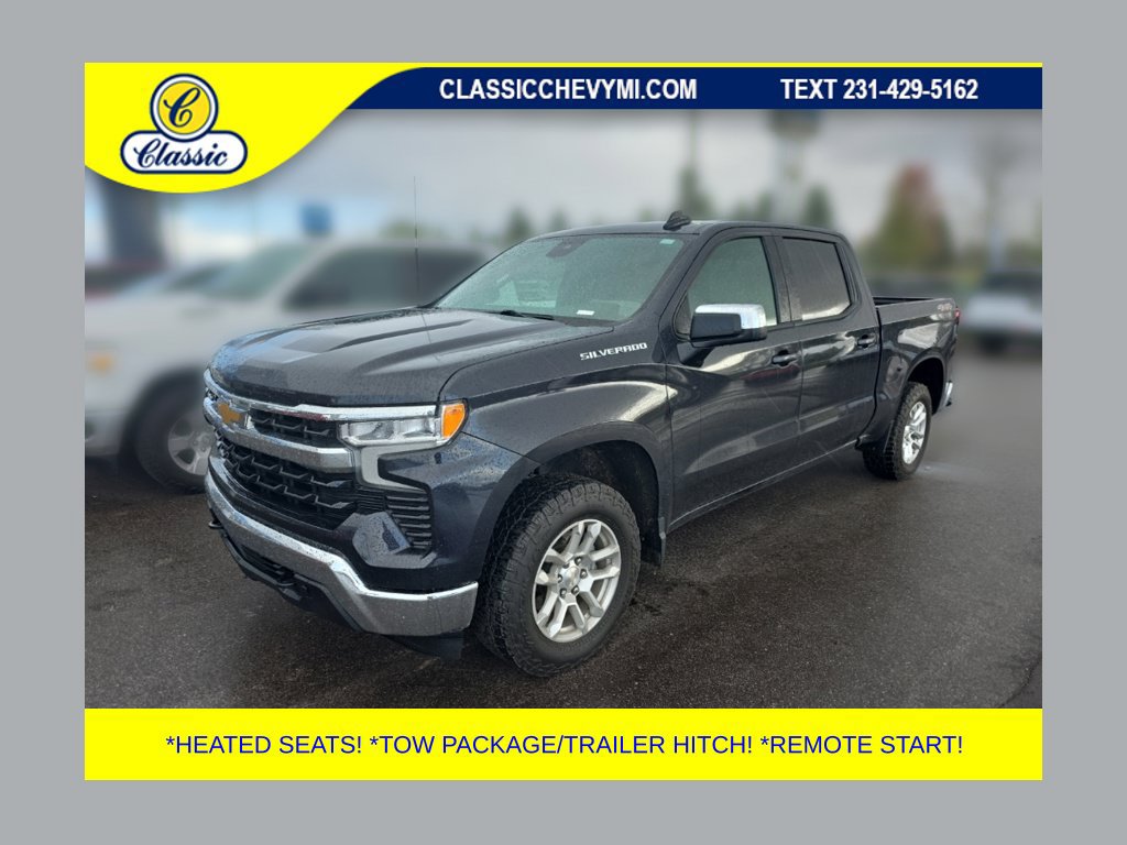 Used 2024 Chevrolet Silverado 1500 LT w/ Leather Package AWD/4WD image 1