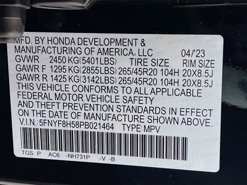 Used 2023 Honda Passport EX-L image 27