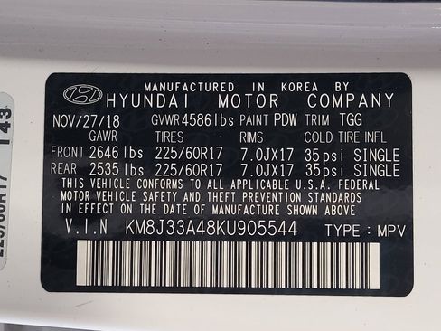 Used 2019 Hyundai Tucson Value FWD image 33