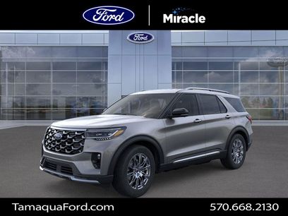 New 2026 Ford Explorer Platinum