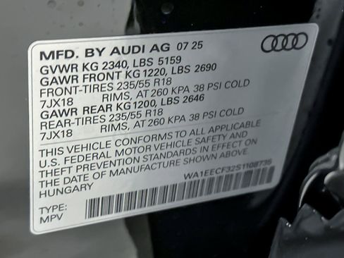 New 2025 Audi Q3 2.0T Premium Plus image 26