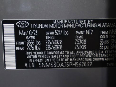 Used 2023 Hyundai Santa Fe SEL w/ Premium Package image 50