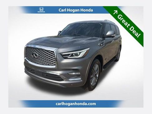 Used 2021 INFINITI QX80 Luxe AWD/4WD image 1