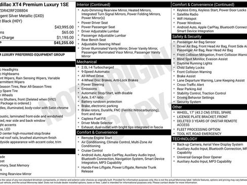 Used 2024 Cadillac XT4 Premium Luxury image 8