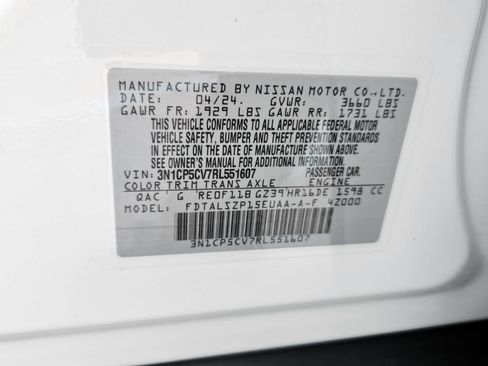 Used 2024 Nissan Kicks SV image 7