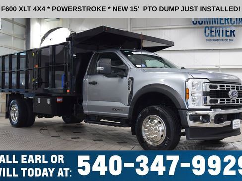 Used 2024 Ford F600 4x4 Regular Cab Super Duty w/ XLT Value Package image 1