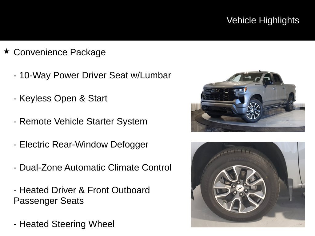 Used 2024 Chevrolet Silverado 1500 RST w/ LPO, Dark Essentials Package AWD/4WD image 32