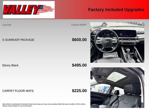 Used 2023 Kia Telluride S w/ S Sunroof Package AWD/4WD image 6
