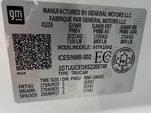 Used 2025 GMC Sierra 1500 Elevation w/ Elevation Premium Package AWD/4WD image 56