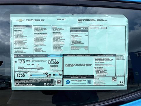 New 2027 Chevrolet Bolt LT w/ Comfort Package image 20