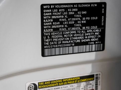 Used 2014 Volkswagen Touareg VR6 AWD/4WD image 68