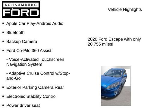 Used 2020 Ford Escape SEL AWD/4WD image 7