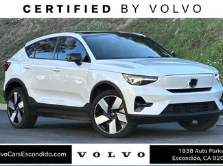 Certified 2023 Volvo C40 P8 Recharge Ultimate w/ Protection Package Premier video 1