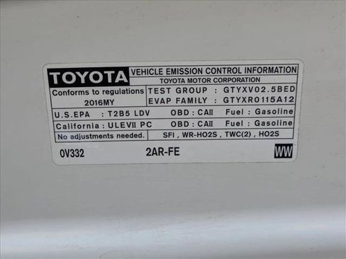 Used 2016 Toyota Camry LE FWD image 25