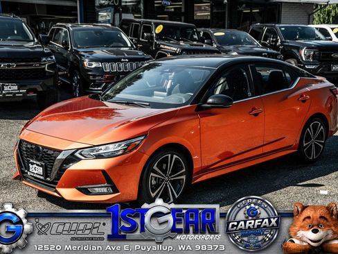 Used 2022 Nissan Sentra SR w/ Electronics Package FWD image 1