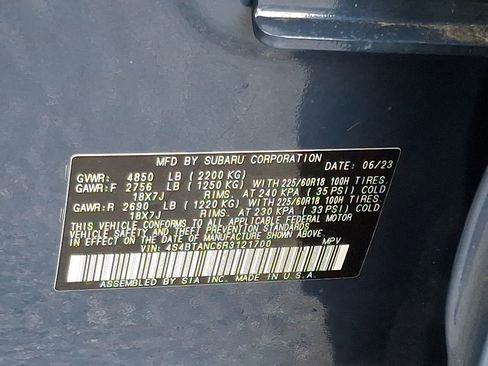 Certified 2024 Subaru Outback Limited AWD/4WD image 28